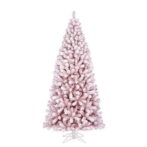 ALBERO DI NATALE H230 1247RAMI INNEV.ROSA