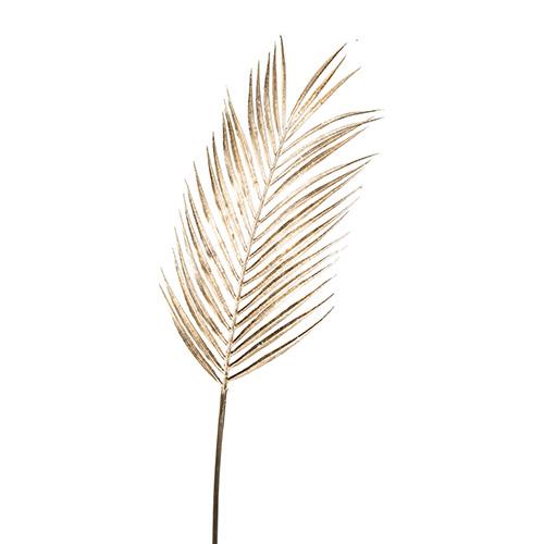 FOGLIA DI PALMA 3PEZZI 73CM. ORO