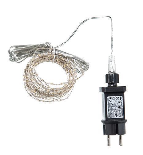 CATENA DA 500LED 2MT+3MT. LUCE CALDA OUTD+ IND