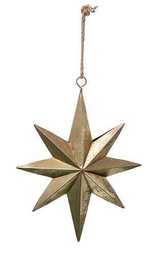 STELLA MET. DA APP. 14X17X3,5CM. ORO