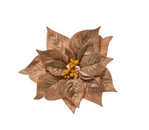 PICK POINSETTIA GLAMOUR 3PZ. 21CM. MAUVE