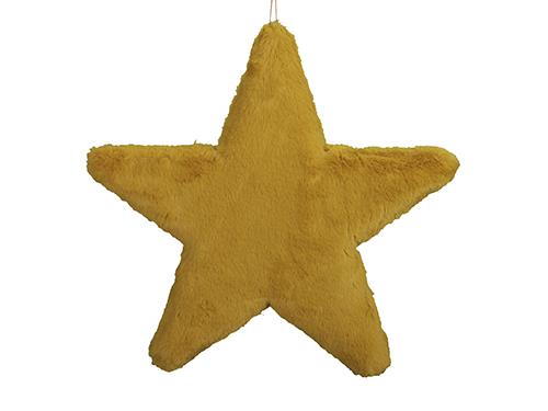STELLA DI PELLICCIA D.50CM. OCRA
