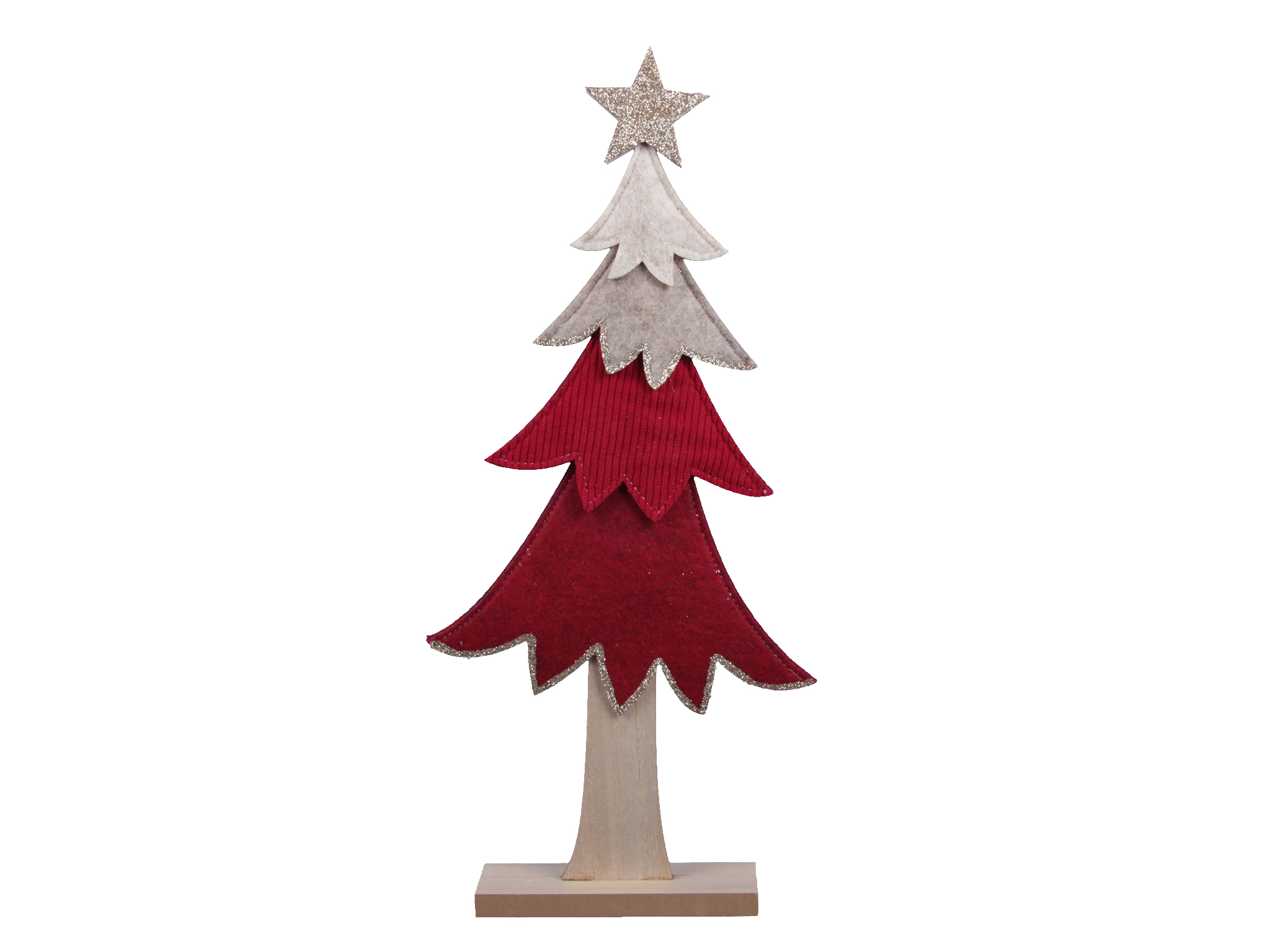 ALBERO LEGNO 25X6 H.53CM  RED