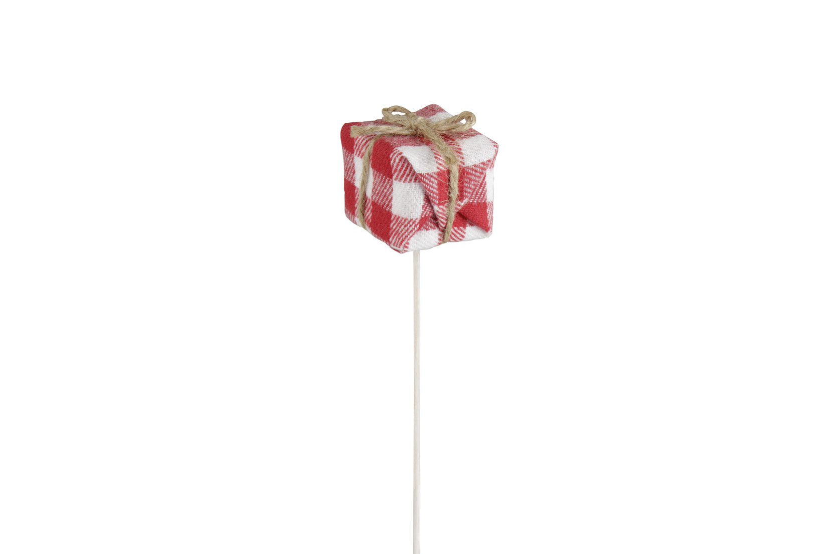 PICK C/PACCHETTO SCOTTISH 3X3 H26CM. 20PZ.