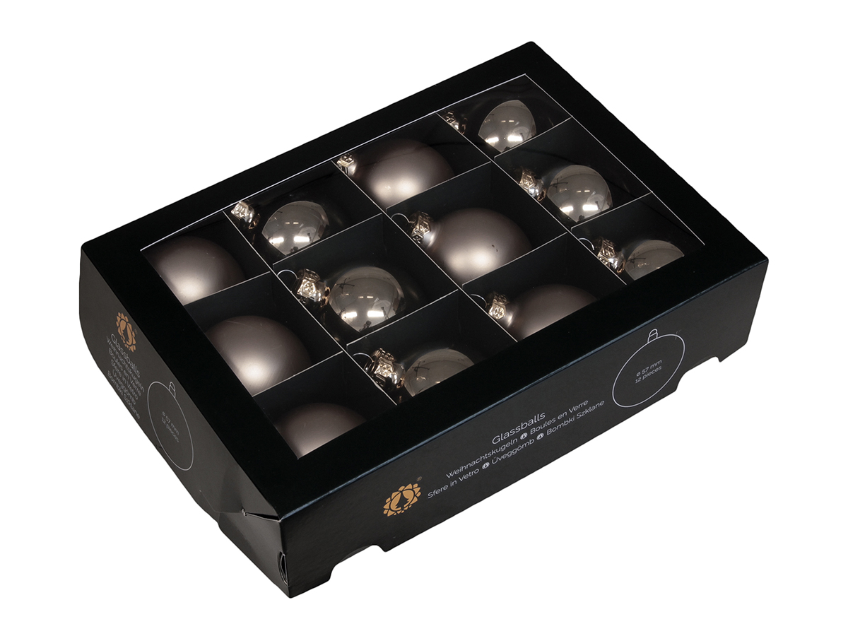 SFERE NATAL.D57MM. BOX12PZ. AUTUMN BLONDE