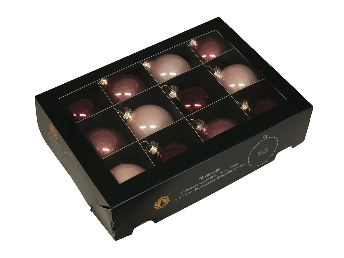 SFERE NATAL.D57MM. BOX12PZ. WILD BLOSSOM