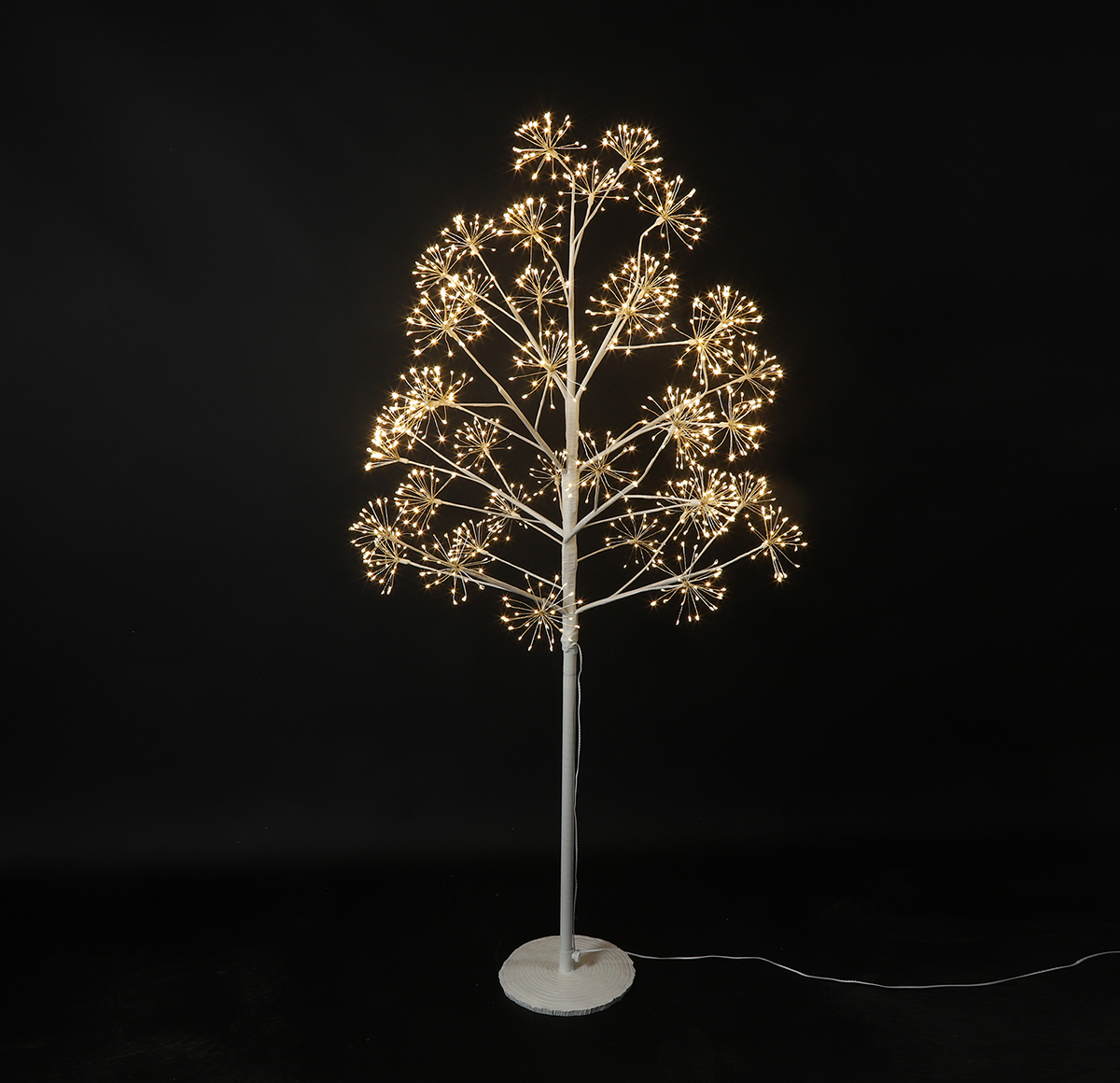 ALBERO C/120LED H150 D80CM. WH. NETTO