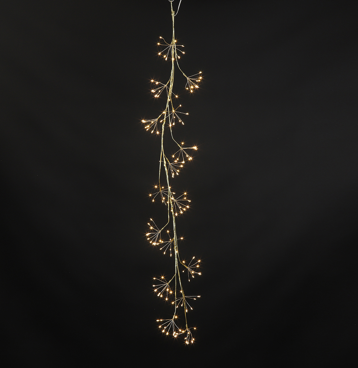 FESTONE C/160LED L.120CM. ORO