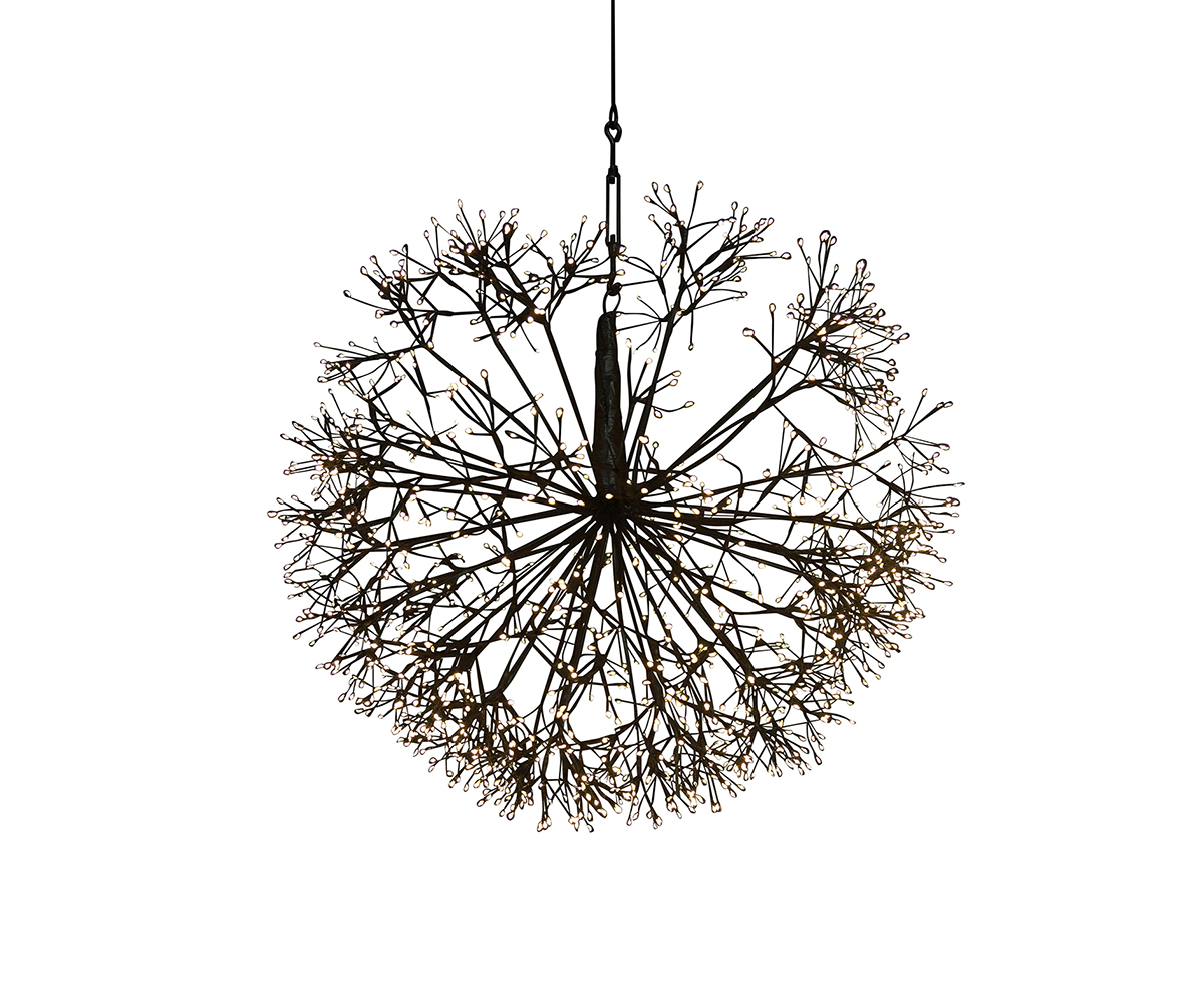 LUCI A SFERA RAMIF. 912LED C/TIMER D50CM.