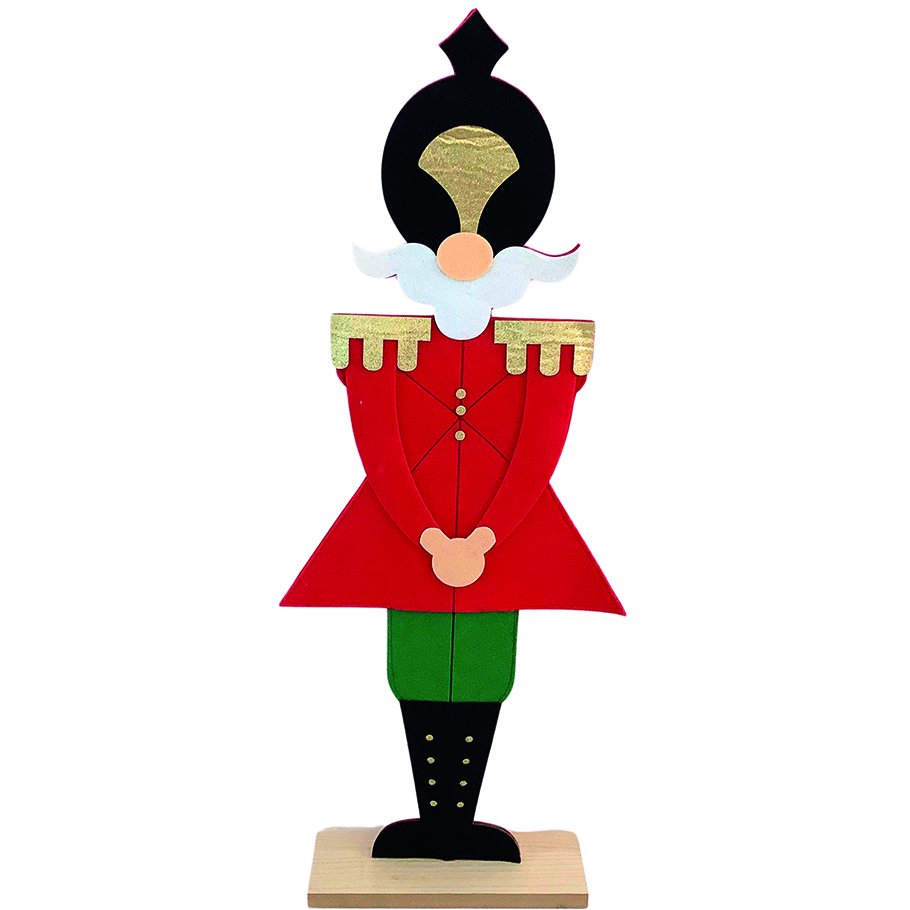 GUARDIA INGLESE STOFFA 36X10 H90CM.