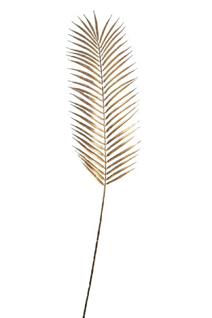 FOGLIA DI PALMA 110CM. 3PZ. ORO