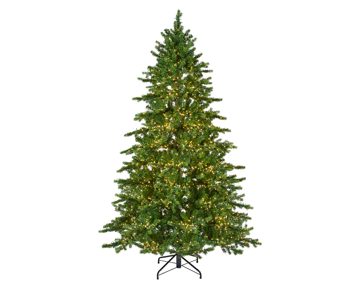 ALBERO GALLOWAY C/LUCI 5400LED D150 H240CM.