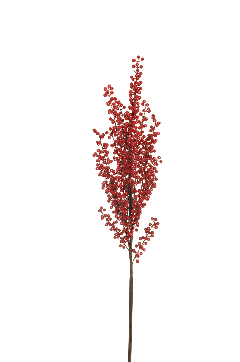 RAMO BACCHE 120CM. ROSSO