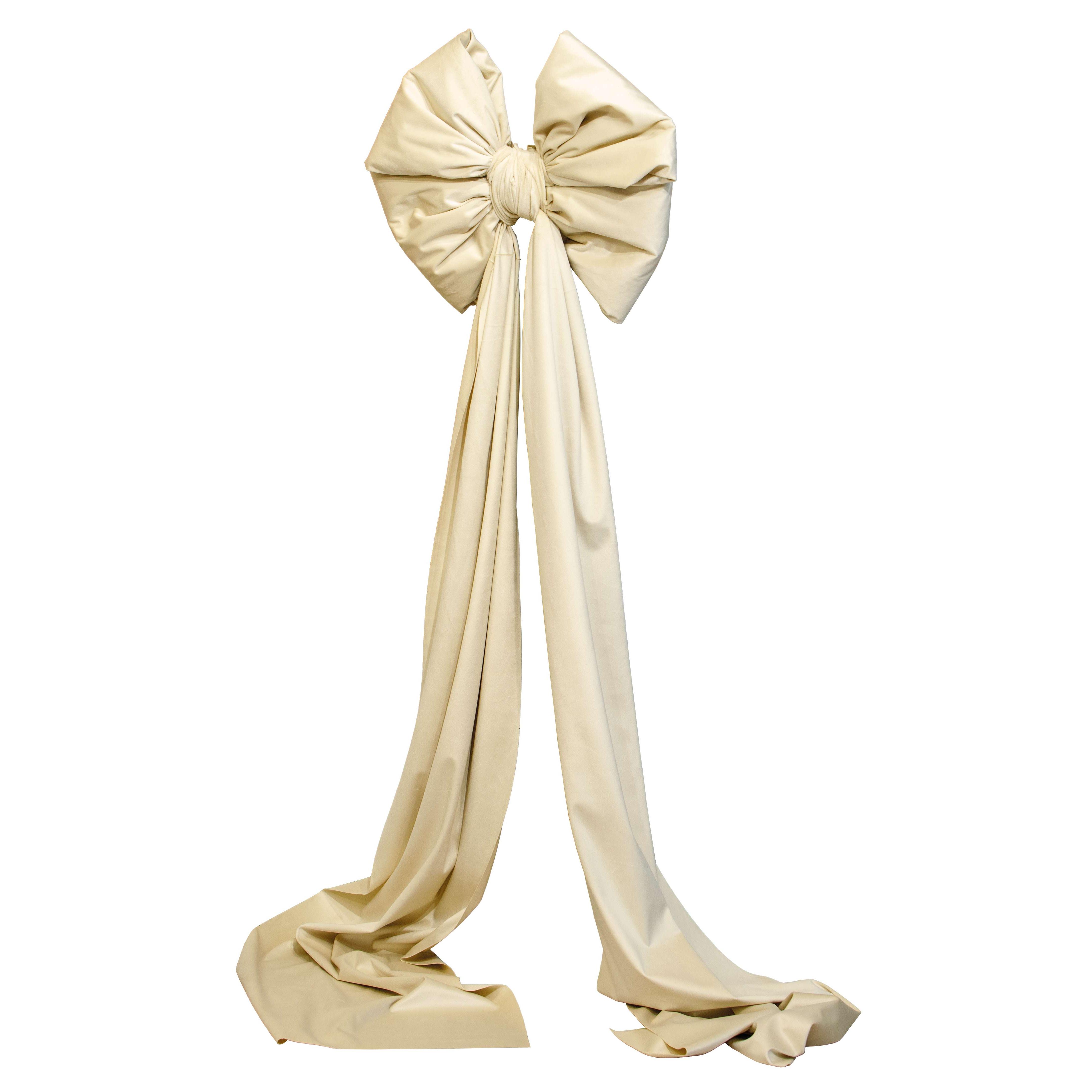 FIOCCO VELVET GIGANTE 48X48 CODE 48X180CM. CREMA