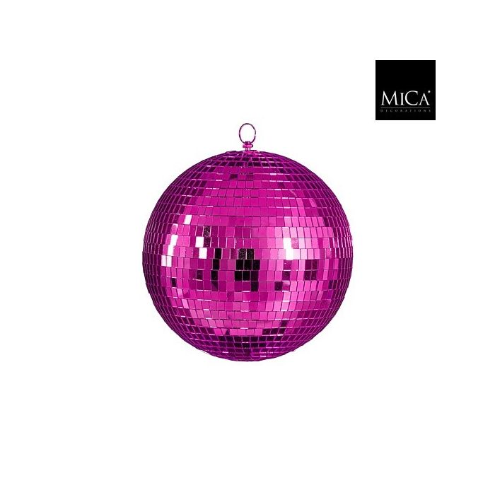 SFERA SPECCHIETTI D25CM. FUCHSIA
