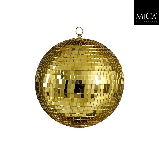SFERA SPECCHIETTI D25CM. ORO