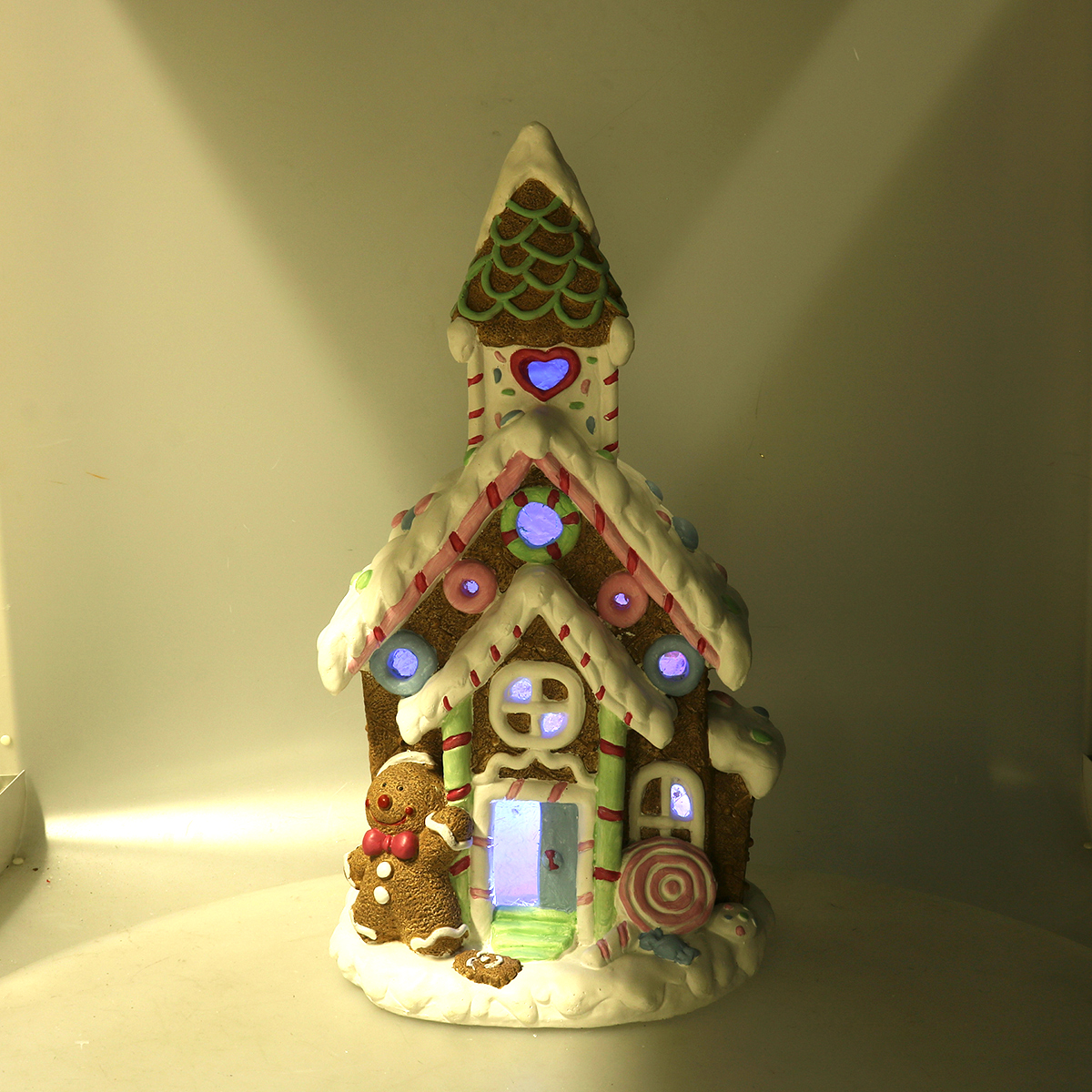 CASETTA RESINA CANDY C/LED 28X17 H50CM.