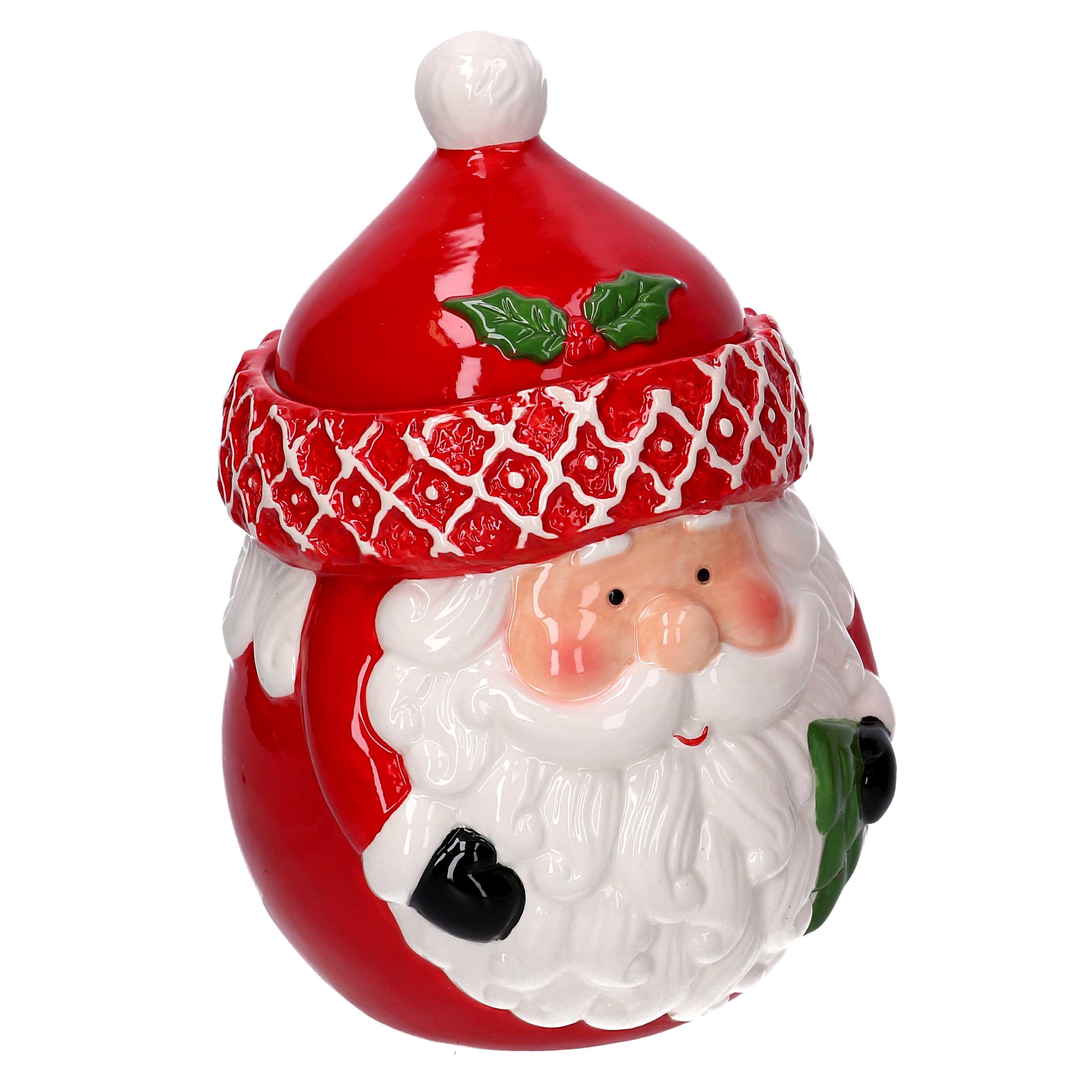 BARATTOLO CERAM. FORMA BABBO D16 H24CM.