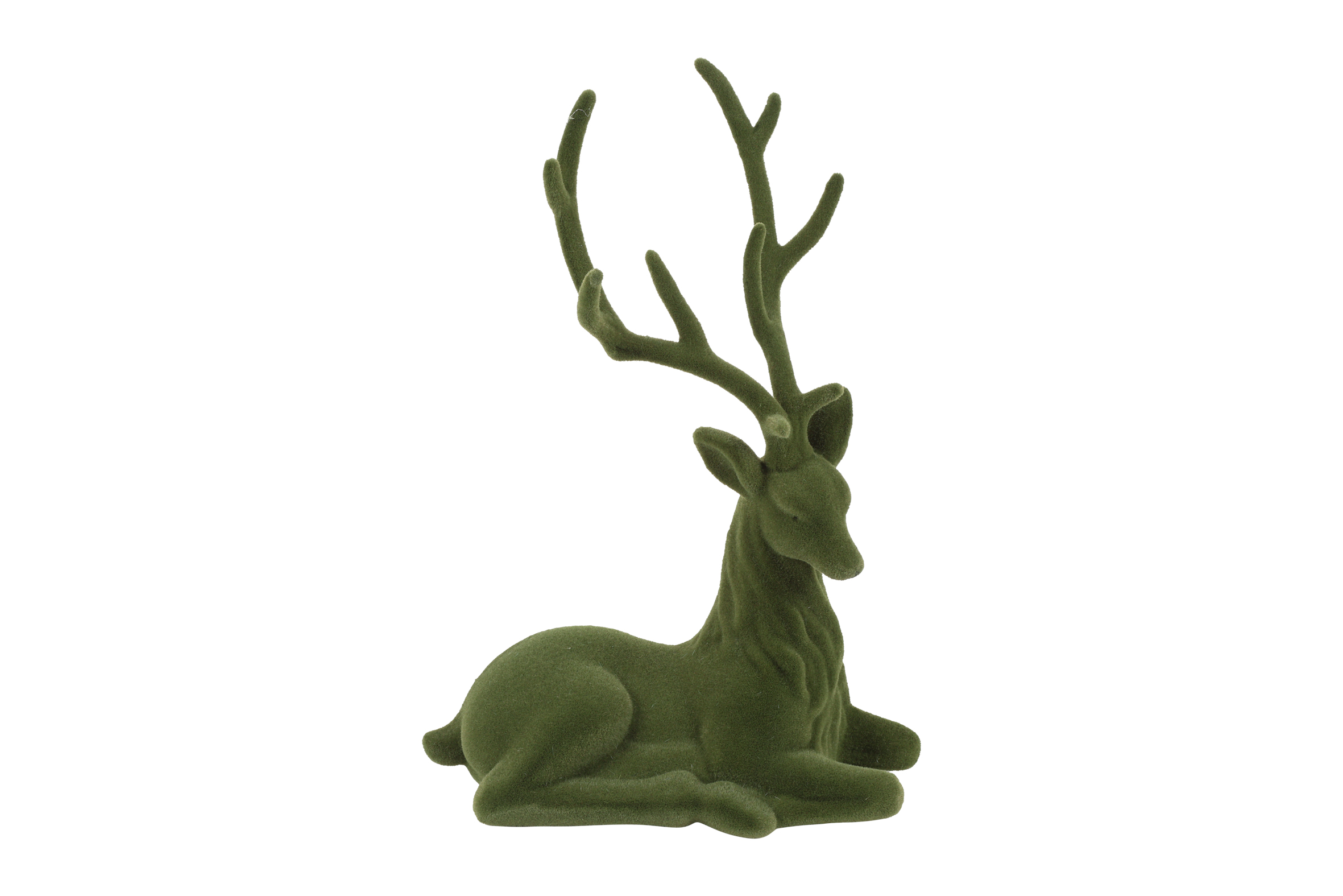 RENNA SEDUTA VELVET 25,4X12 H36,8CM. VERDE