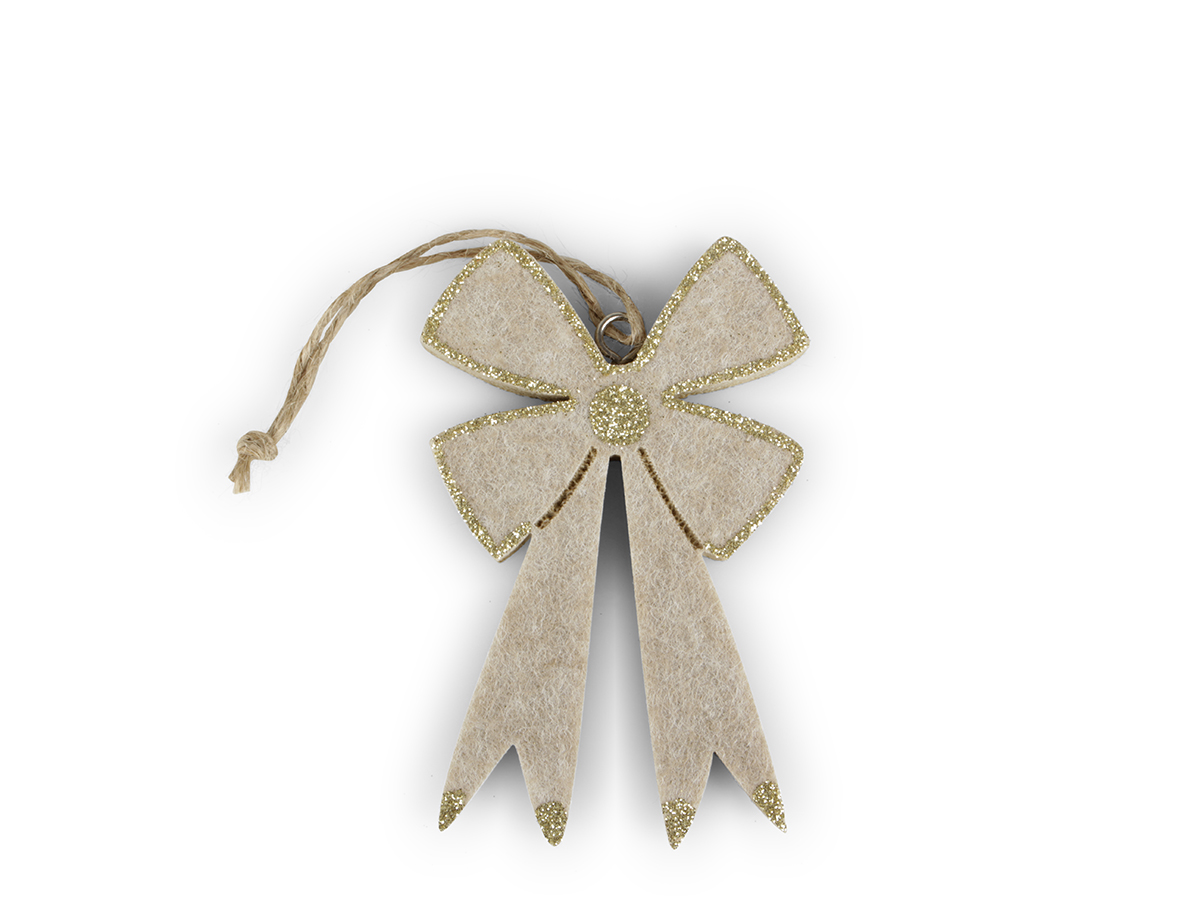 FIOCCO POLYES. DA APP. H9,5CM. 8PZ. NATUR