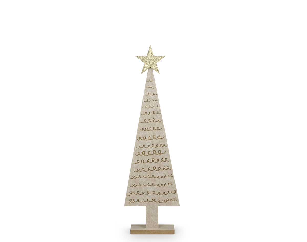 ALBERELLO POLYES. H38CM. 2PZ. NATUR