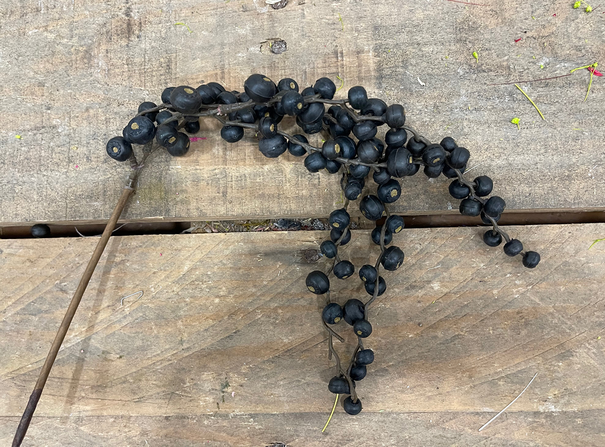 CRAB APPLE BERRIES X103 6PZ. BLACK