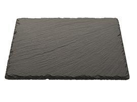 PLATE STONE SQUARE 25X25 --NETTO-----------