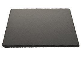 PLATE STONE SQUARE 30X30CM. ---NETTO------------