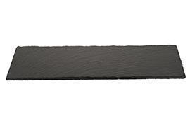 PLATE STONE RECT. 13X40CM. --NETTO---------------