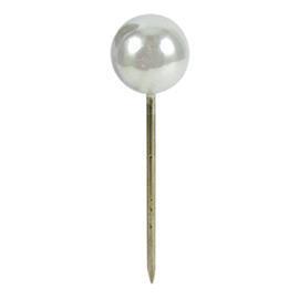 SPILLI DECORATIVI L60MM. D15MM. 20PZ. BIANCO