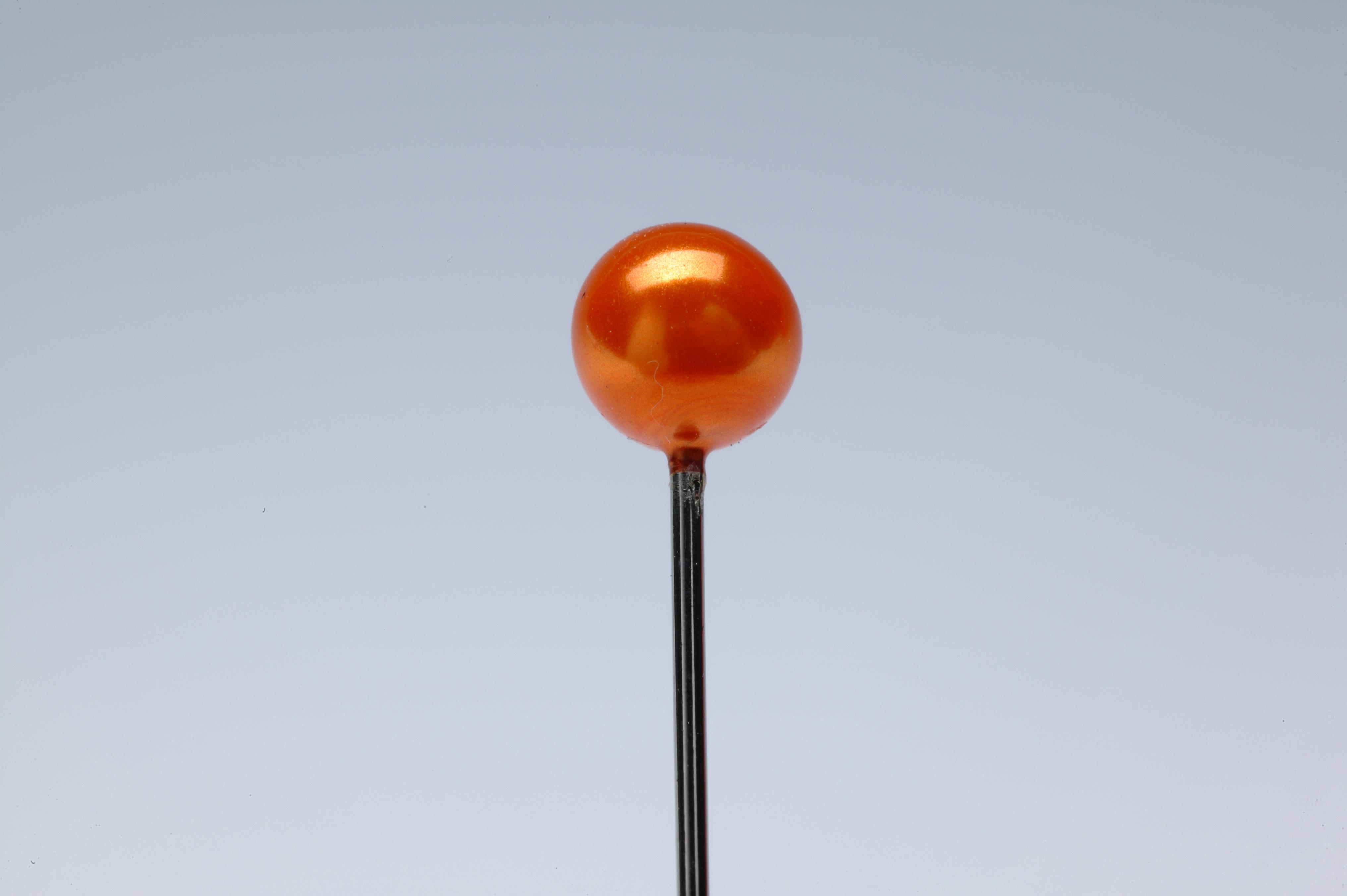 SPILLI DECORATIVI L65MM. D10MM.72PZ. ARANCIO