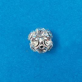 SFERA STRASS D1CM. 12PZ.SILVER