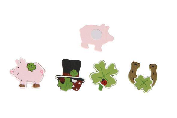 DECORI BUONA FORTUNA 24PZ.L2,5CM.ASS
