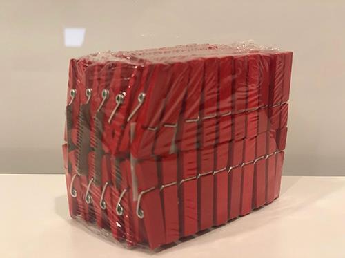 MOLLETTE 35MM.100PZ. LEGNO ROSSO