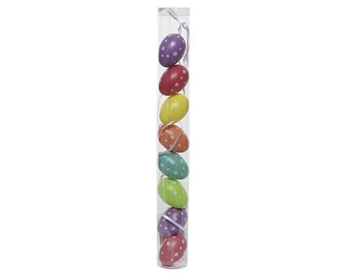 UOVA PL. POIS IN TUBO D3 H5CM. 8PZ. ASS.