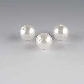 PERLE DECORATIVE D14MM. 72PZ. BIANCO