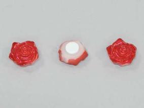 ROSES STICKER 36PZ. 2CM.RED