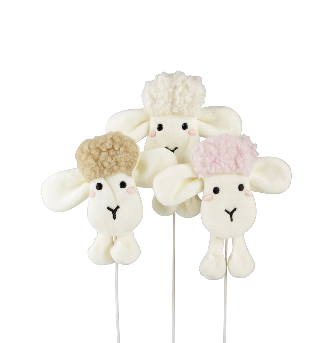 PICK PECORELLE PELUCHE 115CM.6PZ.ASS