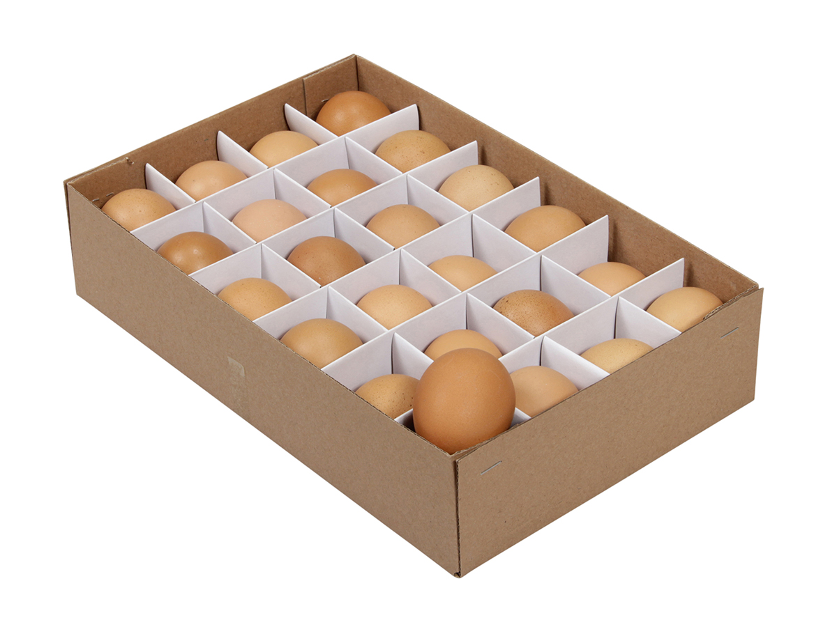 UOVA 24PZ. IN BOX D6CM. NAT.