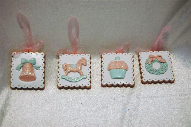 DECORO QUAD.SWEETY 4PZ. 5CM.PINK