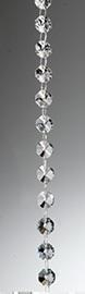 CATENA STRASS OTTAG. 14MM. L1MT.