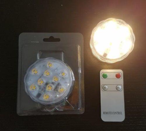 PLACCA 10LEDS IMMERS. C/TELEC. CALDA