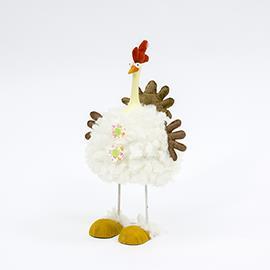 GALLINA DI STOFFA H40 L24CM.