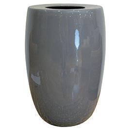 PAIR VASE BIG  D.16/31 H.50CM. SHINY