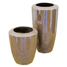 SISILY VASE H40CM. D SHINY MOP