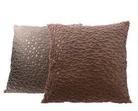 CUSCINO FAUXFUR 45X45CM. BEIGE