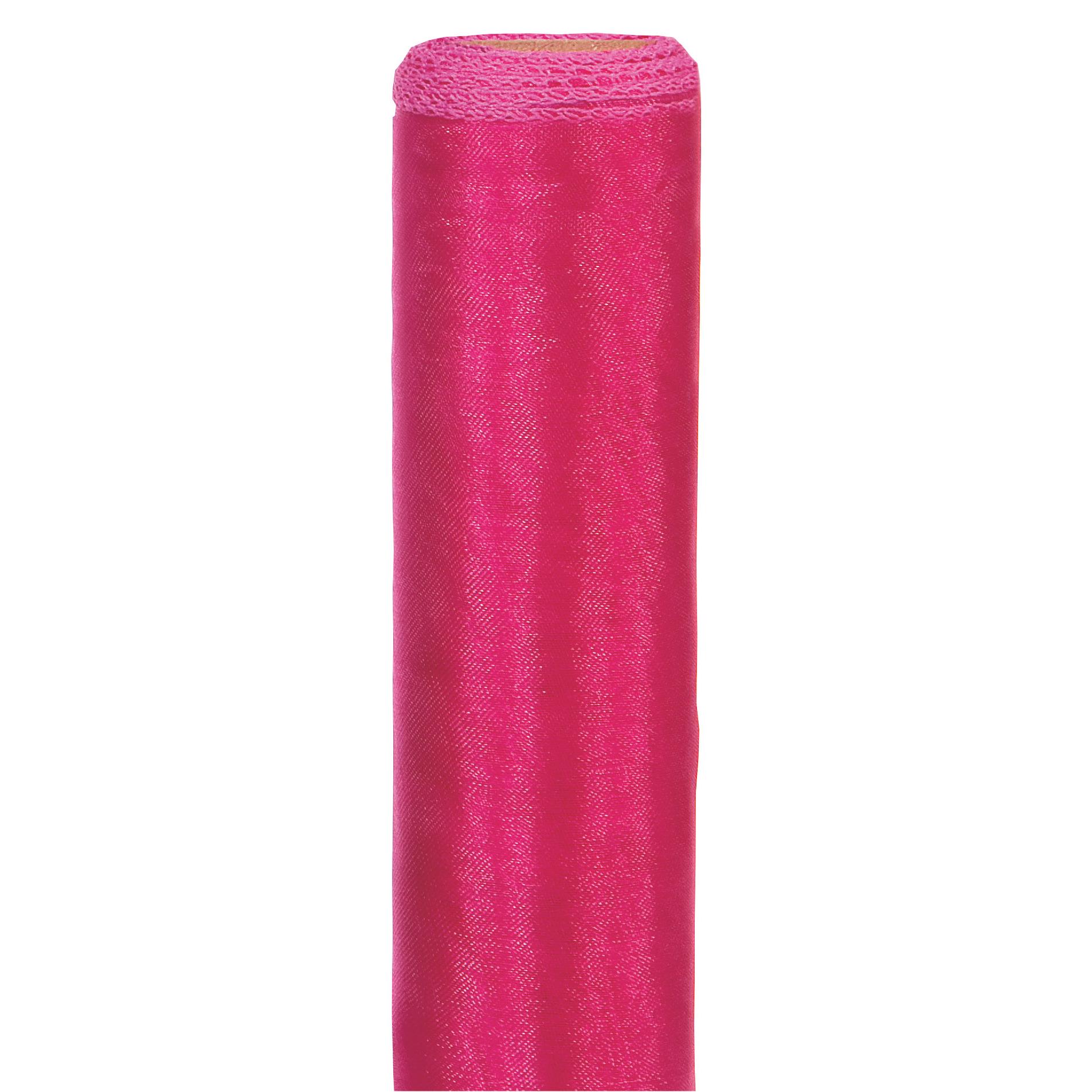 ORGANZA S.TONE CM.72X9MT. FUCHSIA