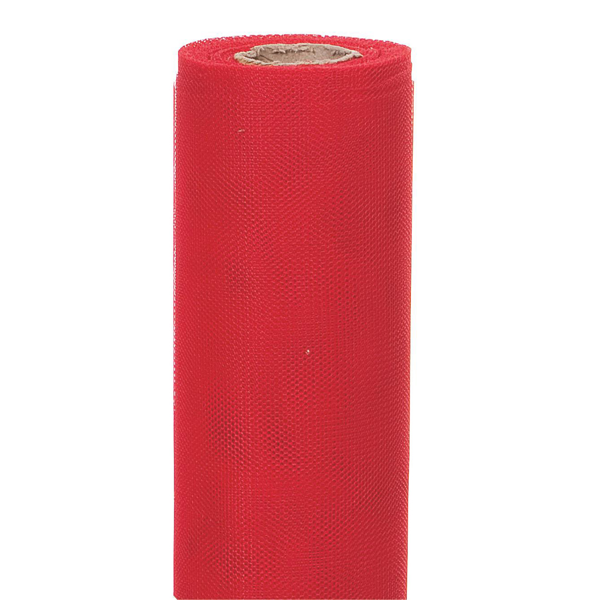 ROTOLO TULLE H75CM. X10MT. RED