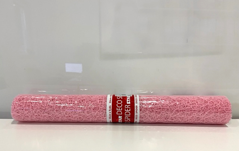 POLYCOTTON 50CM.5YD LT ROSA