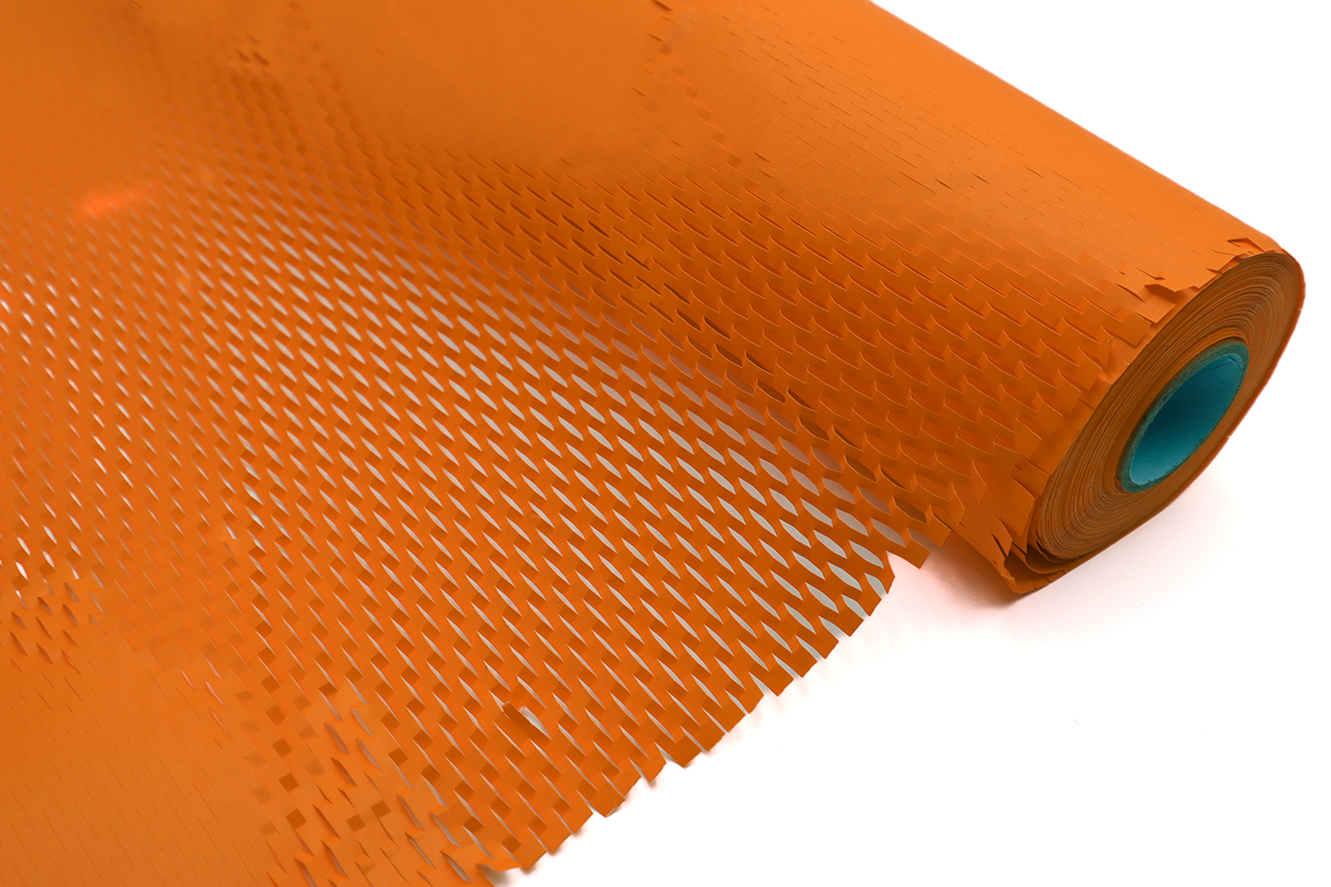 BOB.ECORETE IN CARTA 80GR. H50CM. X50YD ARANCIO